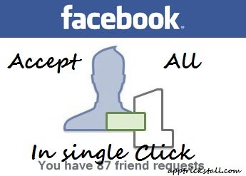 Accept All Friend Request On Facebook In single Click