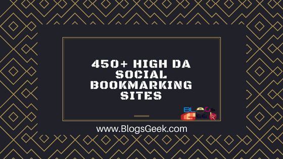 high da social bookmarking sites list