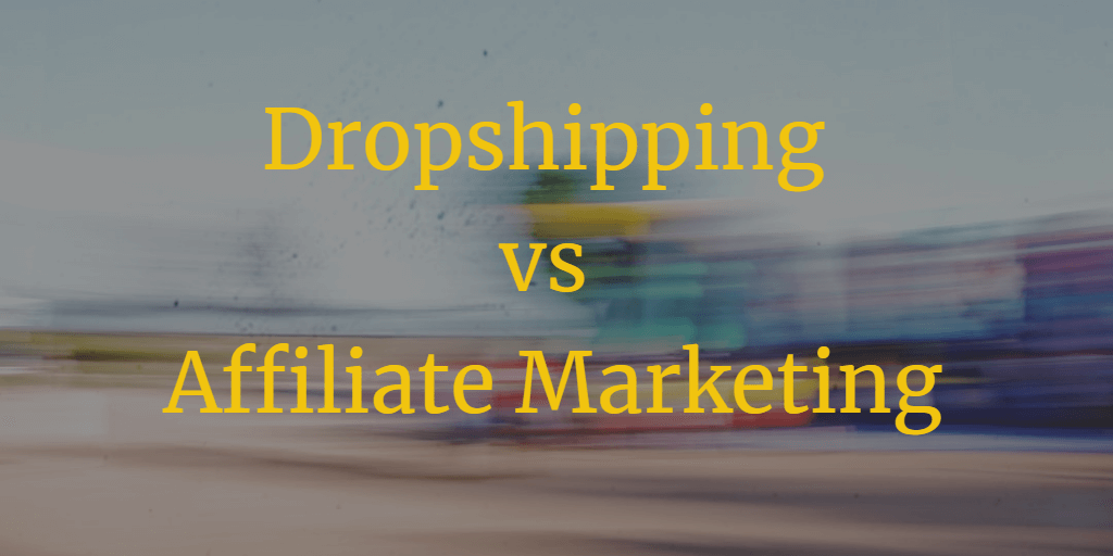 dropshipping vs affiliate marketing title