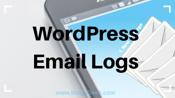 WordPress Email Logs