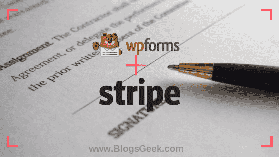 Connect Stripe To WPForms