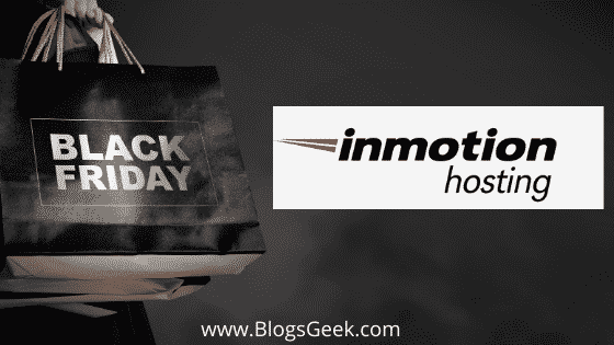 inmotion hosting black friday